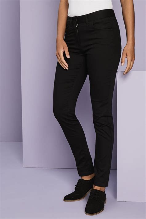 women's slim leg chinos.